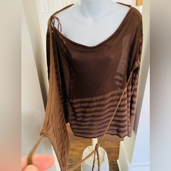 Manuelle Guibal Paris asymmetrical cotton knit - Picture 3 of 8